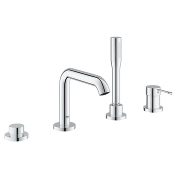 фото Одноважільний змішувач для ванни на 4 отвори Grohe Essence (25251001)