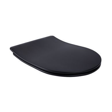 фото Сиденье для унитаза Qtap (Robin, Scorpio) с микролифтом Slim QT99U184UF450MB