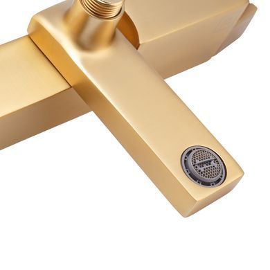 фотографія Душова колона із змішувачем Haiba KANT 009-J BRUSHED GOLD (HB9606)