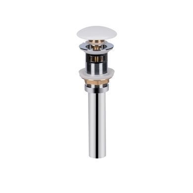 фото Комплект Qtap Nando LT: Раковина подвесная прямоугольная 600х440х130 мм White + Донный клапан PU02O