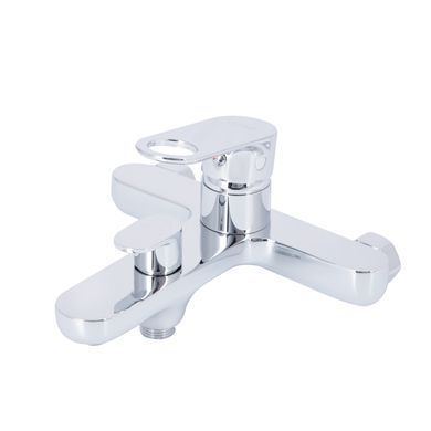фото Смеситель для ванны Qtap Jay (c душевым гарнитуром) QTJAY259CRM45541 Chrome