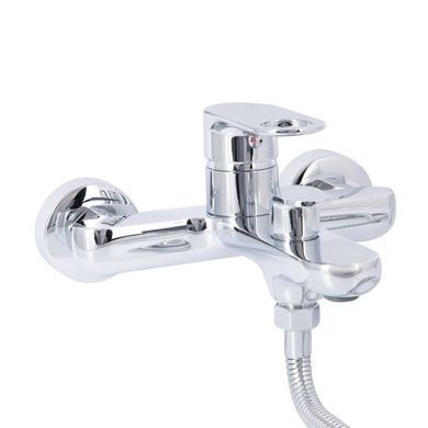 фото Смеситель для ванны Qtap Jay (c душевым гарнитуром) QTJAY259CRM45541 Chrome