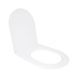 Сиденье для унитаза Qtap (Taurus 520) 455x365x38 мм, White, с микролифтом, Slim Duroplast, Quick Release QTSC179W49384