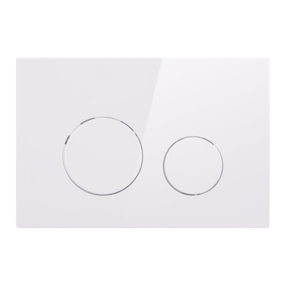 фото Панель смыва для унитаза Qtap Nest QT0111M11110W