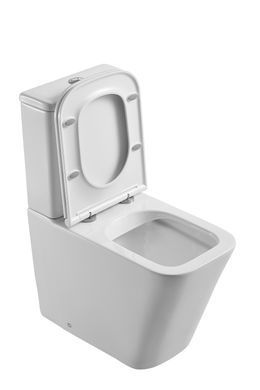 фото Унітаз-компакт Mixxus Premium Quadro-0401-R 610x365x825mm, система змиву RIMLESS (MP6457)