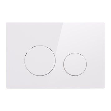 фото Панель смыва для унитаза Qtap Nest QT0111M11110W