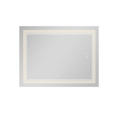 фото Зеркало Qtap Cardinal 1000х800 с LED-подсветкой Touch, с антизапотеванием, с диммером, рег. темп. цвета (3000-6500K) QT0478C10080