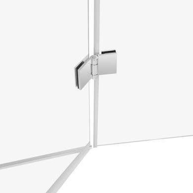 фото Набор Qtap душевая кабина Capricorn CRM1018RC6 Clear 2020x1000x800 мм + поддон Tern 301812C 100x80x12 см с сифоном