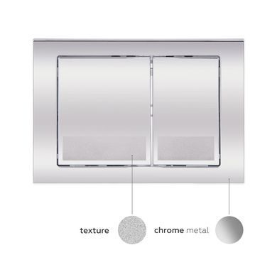 фотографія Панель смыва для унитаза Qtap Nest QT0111M06028CRM