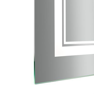 фото Зеркало Qtap Cardinal 1000х800 с LED-подсветкой Touch, с антизапотеванием, с диммером, рег. темп. цвета (3000-6500K) QT0478C10080