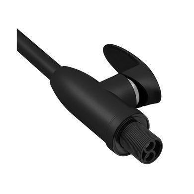 фото Змішувач для кухні Plamix Cezar-011-B SET Matte black (з підведенням) (PM0668)