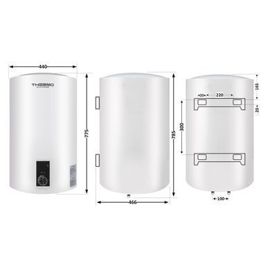 фотографія Водонагрівач електричний Thermo Alliance 80 л вертикальний, сухий ТЕН 2,0 кВт D80V20J3(D)K