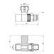 Кран кульовий радіаторний PPR Thermo Alliance 20х1/2" прямий