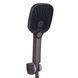 Смеситель для ванны Qtap Gemini (c душевым гарнитуром) QTGEM259GMB45684 Gunmetal Black PVD