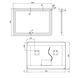 Зеркало Qtap Swan 1000х700 с LED-подсветкой Touch, диммер, рег. яркости QT1678141470100W
