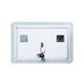 Зеркало Qtap Swan 1000х700 с LED-подсветкой Touch, диммер, рег. яркости QT1678141470100W