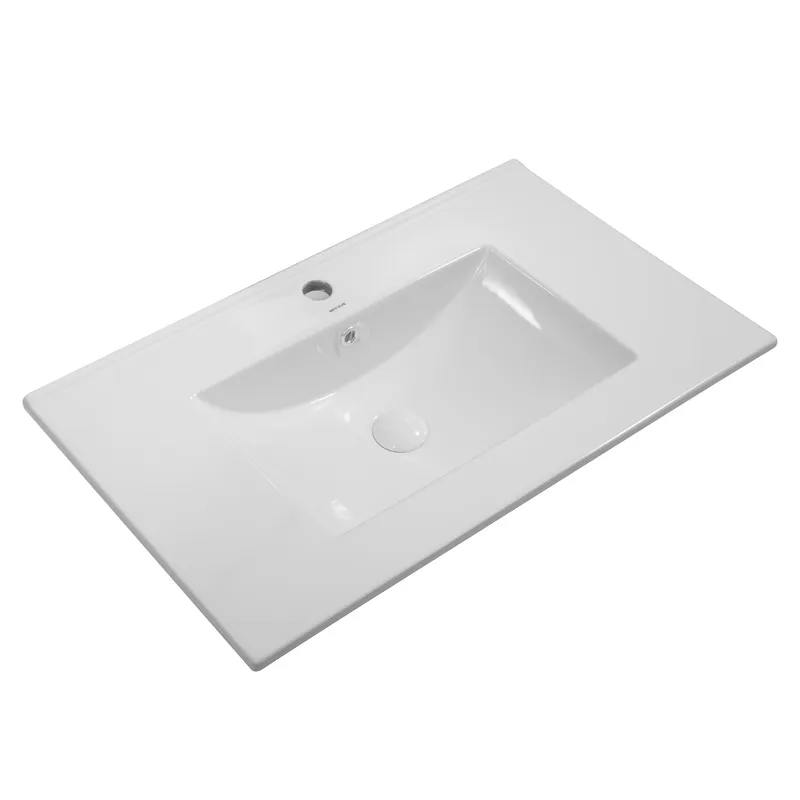 фото Раковина меблева Mixxus Premium CUBIC-1503 810х460х170mm з отвором під змішувач та переливом (MP6497)