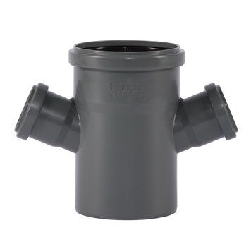 фото Крестовина канализационная Dn 110/50/50 67&deg; Ostendorf HT-Safe