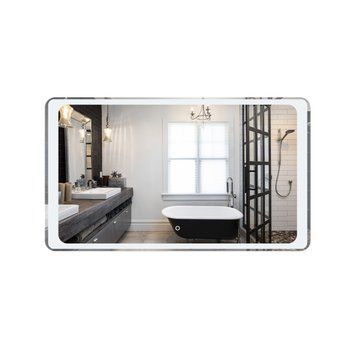 фото Зеркало Qtap Leo 1200х700 с LED-подсветкой Touch, диммер, рег. яркости QT1178141870120W