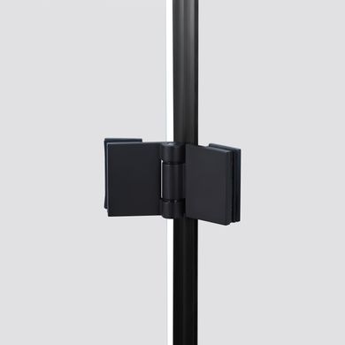фото Душевая кабина Qtap Capricorn BLA1099SC6 90x90 см, стекло Clear 6 мм, покрытие CalcLess без поддона