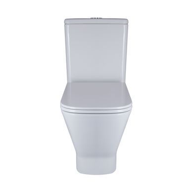 фотографія Унітаз-компакт Qtap Cardinal Ultra Quiet безободковий з сидінням Soft-close QT04222168AUQ3W