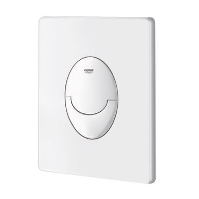 фотографія Панель смыва для унитаза Grohe Skate Air 38505SH0 предоставляет высокую производительность и элегантный дизайн для вашей туалетной комнаты.Основные характеристики:Коллекция: Skate Air.Поверхность: Белый.Материал: ABS пластик.Назначение