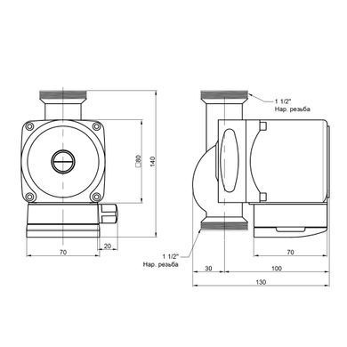 фотографія Насос Grundfos Icma 25/40 №P320