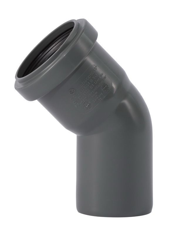 фотографія copy_Відведення каналізаційне Dn 50 45&deg; Ostendorf HT-Safe