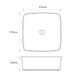 Раковина накладна Mixxus Premium DIVERSE-0104 MARBLE 370х370х135mm (MP6537)