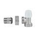 Кран радіаторний Icma 1/2" кутовий без ручки №805