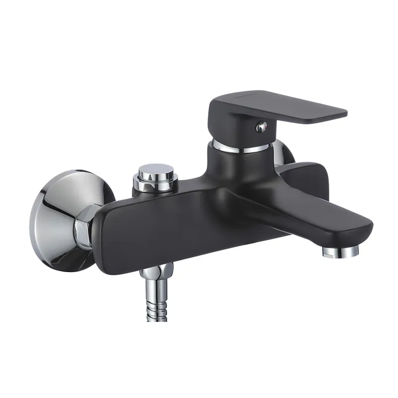 фотографія Змішувач для ванни з коротким зливом MIXXUS OREGON 009 EURO Чорний (MI5916)