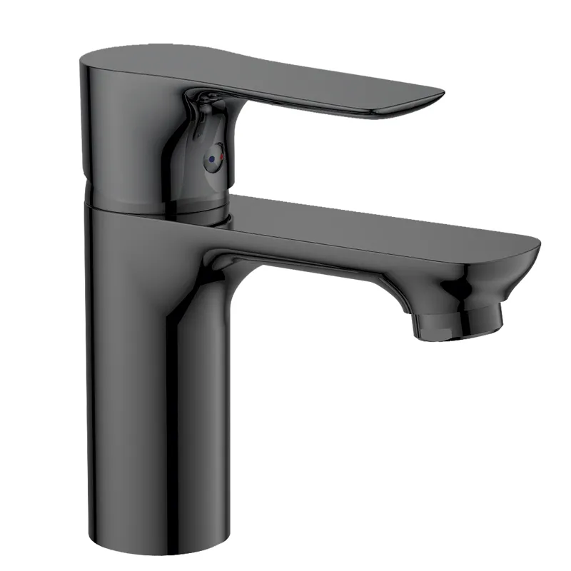 фото Змішувач для умивальника Haiba Milano 001 Graphite (HB4033)