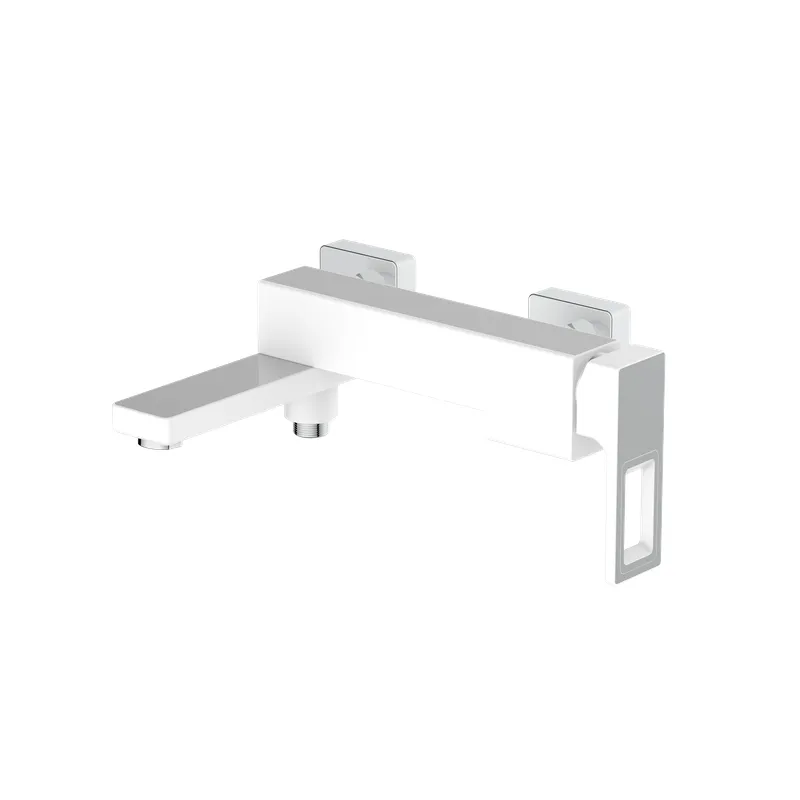 фотографія Змішувач для ванни Mixxus Premium WALTER 009 (EURO) WHITE-CHROME (MI6621)