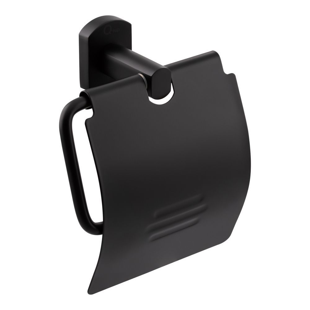 фото Держатель для туалетной бумаги Qtap Liberty QTLIBBLM1151 Black