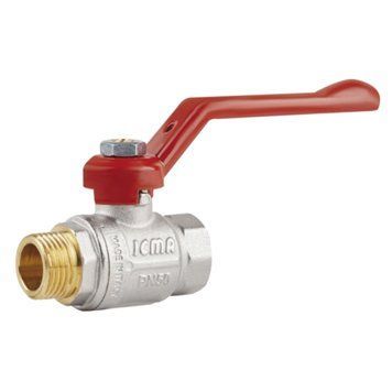 фотографія Кран кульовий Icma 1/2" прямий №352
