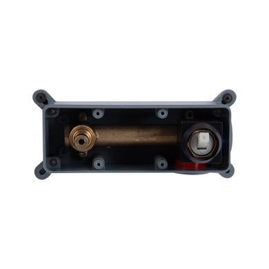 фото Смеситель для раковины Qtap Gemini скрытого монтажа QTGEM273BLM45694 Black Matt