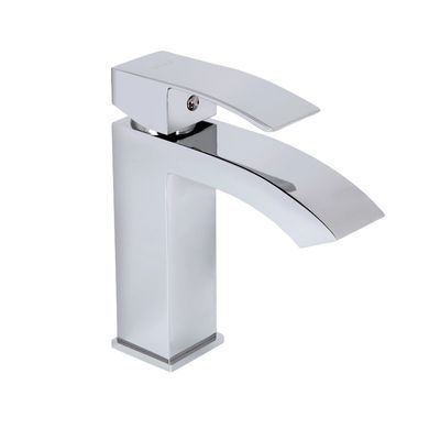 фото Смеситель для раковины Qtap Swan Cascada QTSWA270CRM45564 Chrome