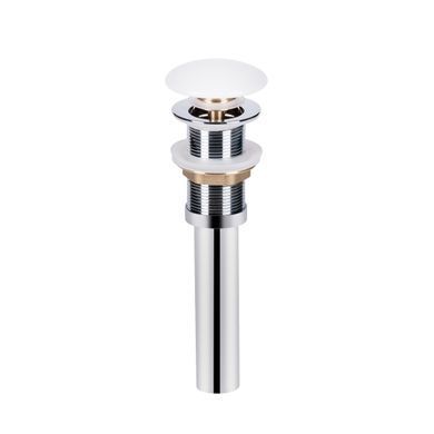 фото Раковина Qtap Scorpio 610x400x120 White с донным клапаном QT14112203W