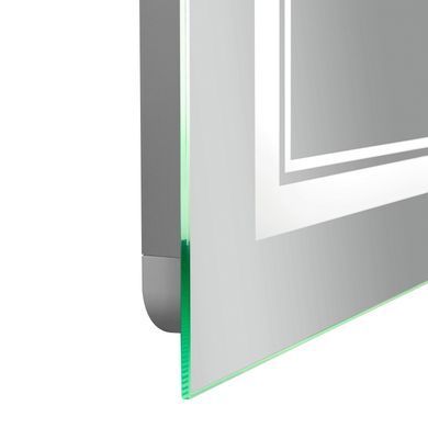 фото Зеркало Qtap Cardinal 1200х800 с LED-подсветкой Touch, с антизапотеванием, с диммером, рег. темп. цвета (3000-6500K) QT0478C12080