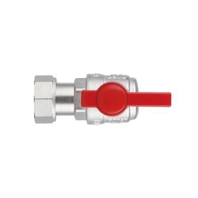 фото Кран шаровой Thermo Alliance Standart 3/4"ВВ угловой, PN40, с накидной гайкой TAS223W20