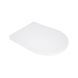 фото Сиденье для унитаза Qtap (Evia, Arvin, Leo 630) 410x330x22 мм, White, с микролифтом, Slim Duroplast, Quick Release QTSC179W49264