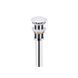 Комплект Qtap Owl: Раковина накладна кругла 400х400х155 мм White + Донний клапан PU02