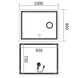 Дзеркало MIXXUS PREMIUM QUADRO MR20-100x80 з LED Touch, Anti-fog, димером, рег. яскравості, лінзою (MP6623)