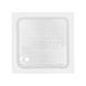 Lidz Wawel SC80x80.SAT.LOW.FR Душова кабіна квадратна, скло Frost 4 мм + Lidz Душовий піддон KAPIELKA ST80x80х14
