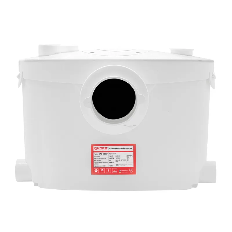 фото Каналізаційна установка Koer KWC-400 UP (KP2929)