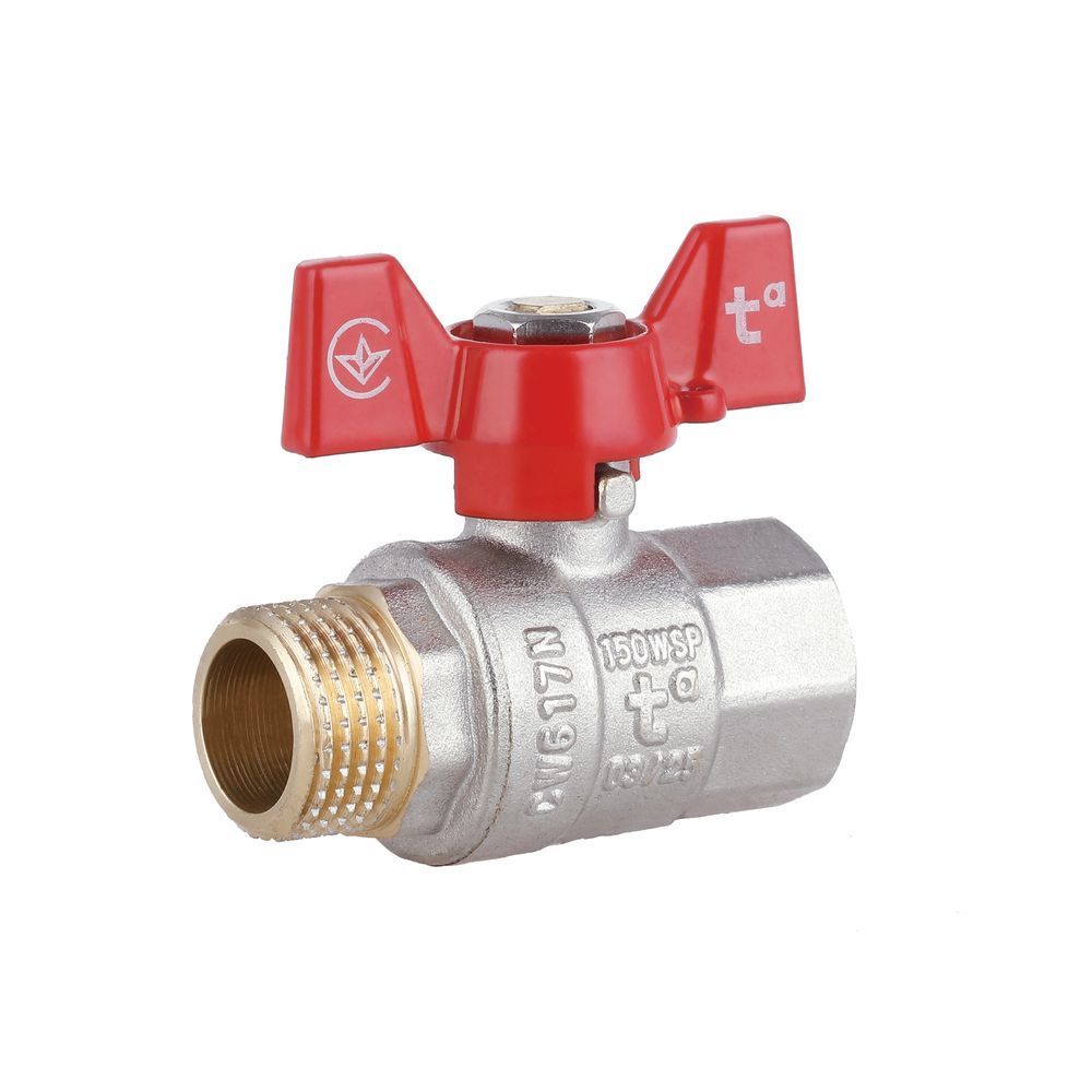 фотографія Кран кульовий Thermo Alliance Standart 1/2" ВЗ для води (метелик) SD607NW15PN40