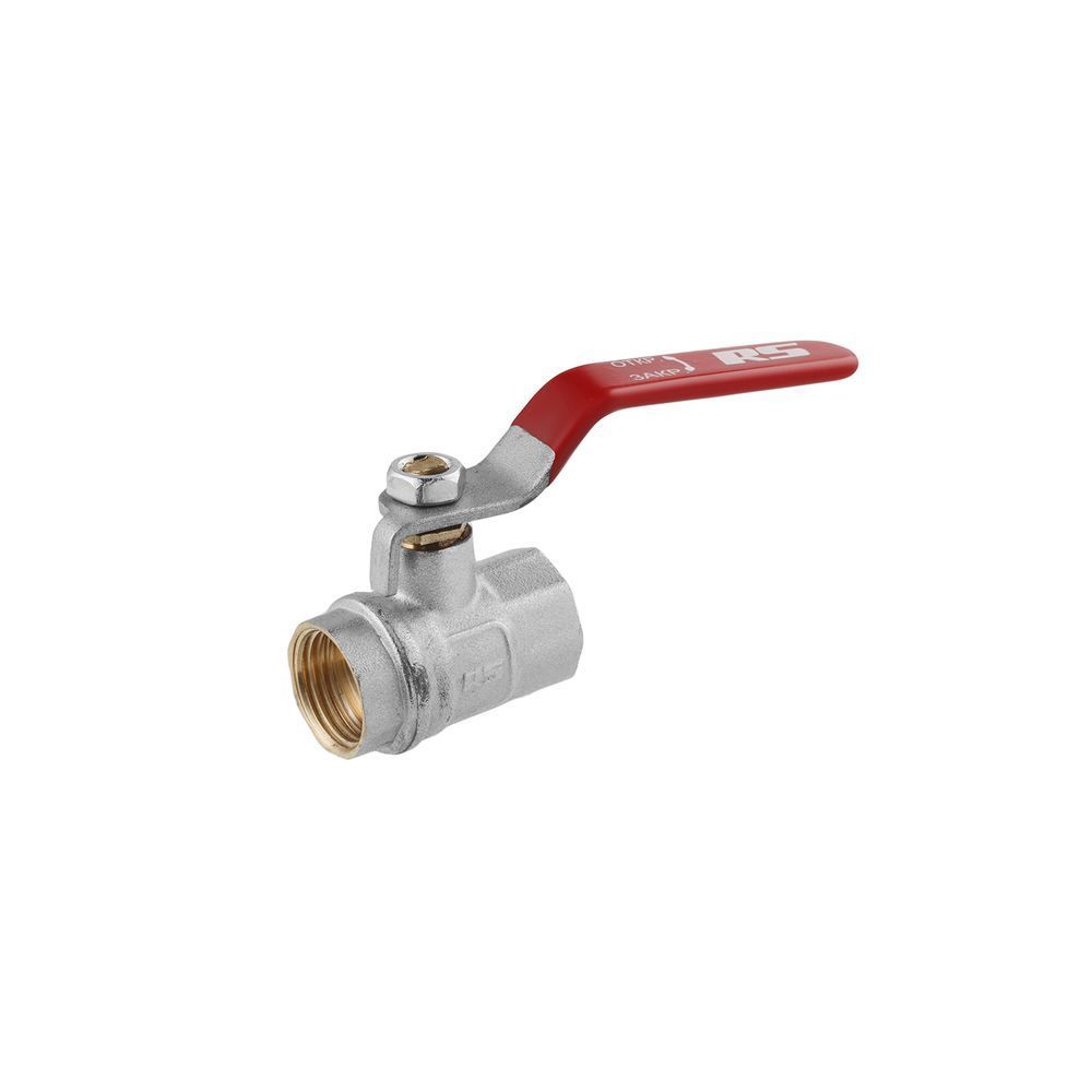 фото Кран шаровой STA 1/2" ВВ PN30 ручка, никелированный