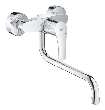 фото Змішувач для кухні для настінного монтажу Grohe Eurosmart New (32224003)