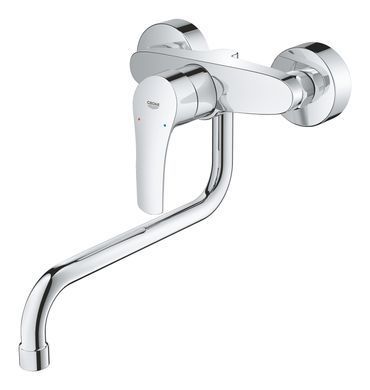 фото Змішувач для кухні для настінного монтажу Grohe Eurosmart New (32224003)