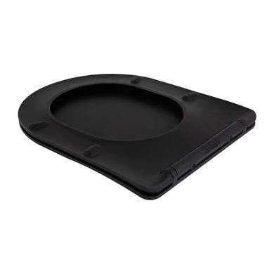 фотографія Унітаз підвісний Qtap Scorpio Ultra Quiet безобідковий з сидінням Soft-close MATT BLACK QT14332380AMB